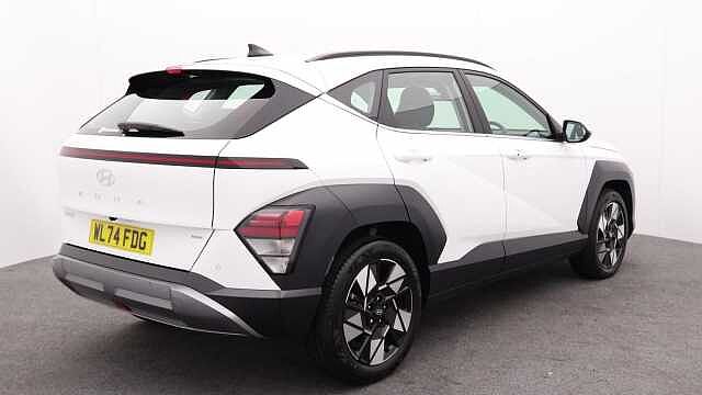 Hyundai KONA 1.6 h-GDi Advance SUV 5dr Petrol Hybrid DCT Euro 6 (s/s) (141 ps) White
