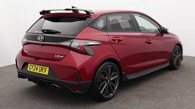 Hyundai I20 1.6 T-GDi N Hatchback 5dr Petrol Manual Euro 6 (s/s) (204 ps) Red