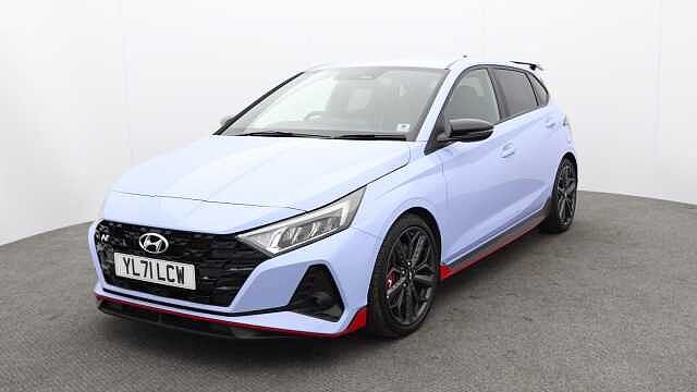 Hyundai I20 1.6 T-GDi N Hatchback 5dr Petrol Manual Euro 6 (s/s) (204 ps) Blue