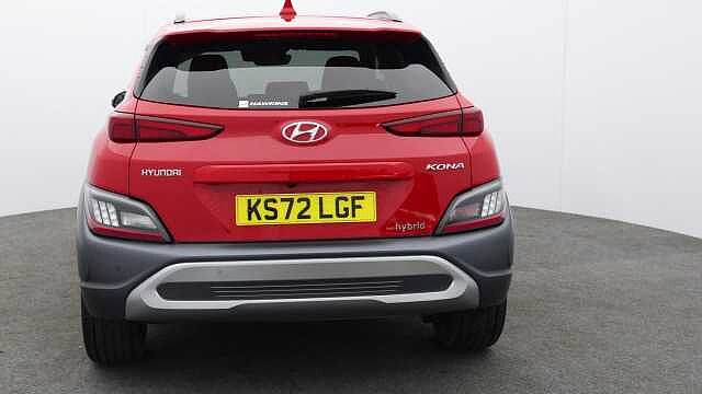 Hyundai KONA 1.6 h-GDi Premium SUV 5dr Petrol Hybrid DCT Euro 6 (s/s) (141 ps) Red