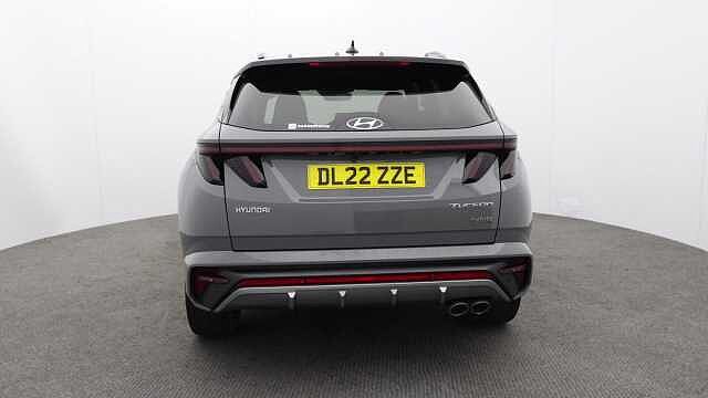 Hyundai TUCSON 1.6 h T-GDi N Line S SUV 5dr Petrol Hybrid Auto Euro 6 (s/s) (230 ps) Grey