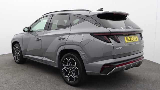 Hyundai TUCSON 1.6 h T-GDi N Line S SUV 5dr Petrol Hybrid Auto Euro 6 (s/s) (230 ps) Grey