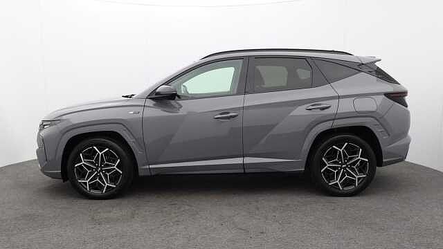 Hyundai TUCSON 1.6 h T-GDi N Line S SUV 5dr Petrol Hybrid Auto Euro 6 (s/s) (230 ps) Grey