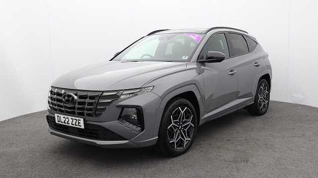 Hyundai TUCSON 1.6 h T-GDi N Line S SUV 5dr Petrol Hybrid Auto Euro 6 (s/s) (230 ps) Grey