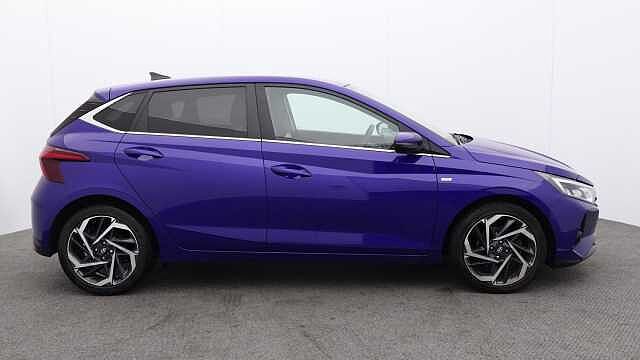 Hyundai I20 1.0 T-GDi MHEV Premium Hatchback 5dr Petrol Hybrid DCT Euro 6 (s/s) (100 ps) Blue