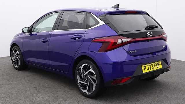 Hyundai I20 1.0 T-GDi MHEV Premium Hatchback 5dr Petrol Hybrid DCT Euro 6 (s/s) (100 ps) Blue