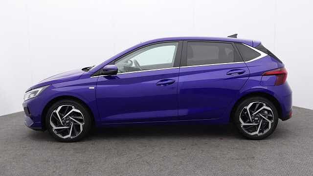 Hyundai I20 1.0 T-GDi MHEV Premium Hatchback 5dr Petrol Hybrid DCT Euro 6 (s/s) (100 ps) Blue