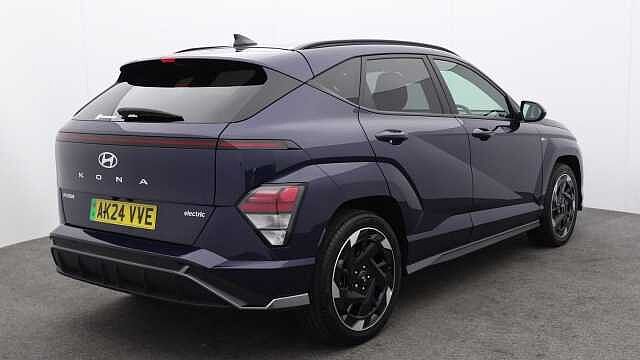 Hyundai KONA 65.4kWh N Line SUV 5dr Electric Auto (218 ps) Blue