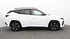 Hyundai TUCSON 1.6 T-GDi N Line SUV 5dr Petrol Hybrid Auto Euro 6 (s/s) (215 ps) White