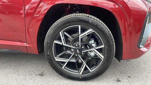 Hyundai TUCSON 1.6T Hybrid N Line 5dr Auto Red