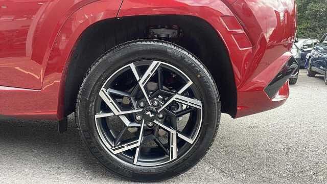 Hyundai TUCSON 1.6T Hybrid N Line 5dr Auto Red