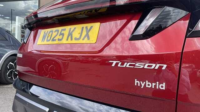Hyundai TUCSON 1.6T Hybrid N Line 5dr Auto Red