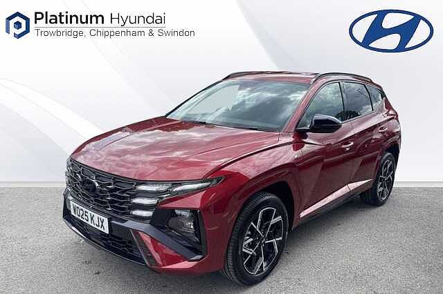Hyundai TUCSON 1.6T Hybrid N Line 5dr Auto Red