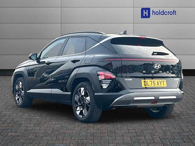 Hyundai KONA 1.6 Hybrid 129 Ultimate 5dr DCT Black