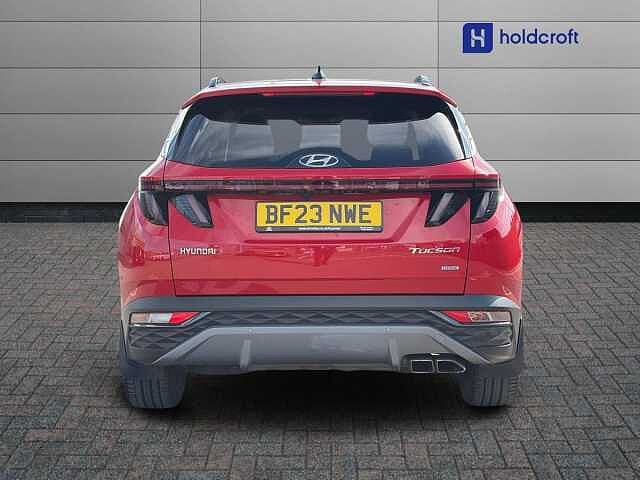 Hyundai TUCSON 1.6 TGDi 48V MHD 180 Ultimate 5dr 4WD DCT Red
