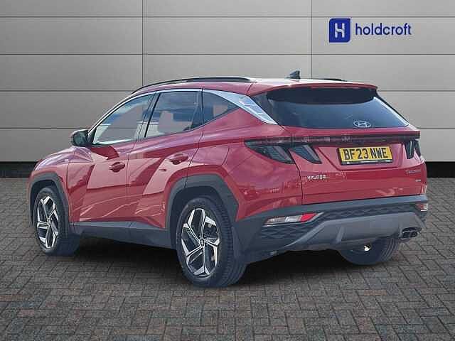 Hyundai TUCSON 1.6 TGDi 48V MHD 180 Ultimate 5dr 4WD DCT Red