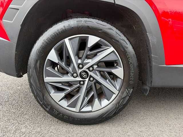 Hyundai TUCSON 1.6 TGDi 48V MHD Premium 5dr 2WD DCT Red