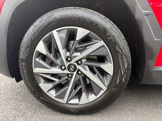 Hyundai TUCSON 1.6 TGDi 48V MHD Premium 5dr 2WD DCT Red