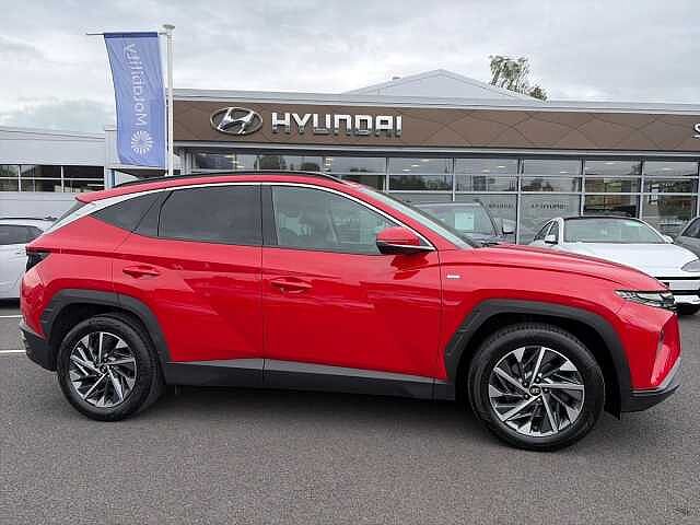 Hyundai TUCSON 1.6 TGDi 48V MHD Premium 5dr 2WD DCT Red