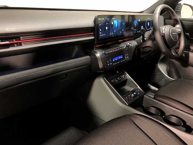 Hyundai KONA 1.6 Hybrid 129 N Line 5dr DCT 2(2024) White