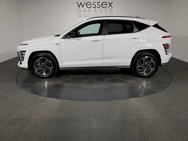 Hyundai KONA 1.6 Hybrid 129 N Line 5dr DCT 2(2024) White