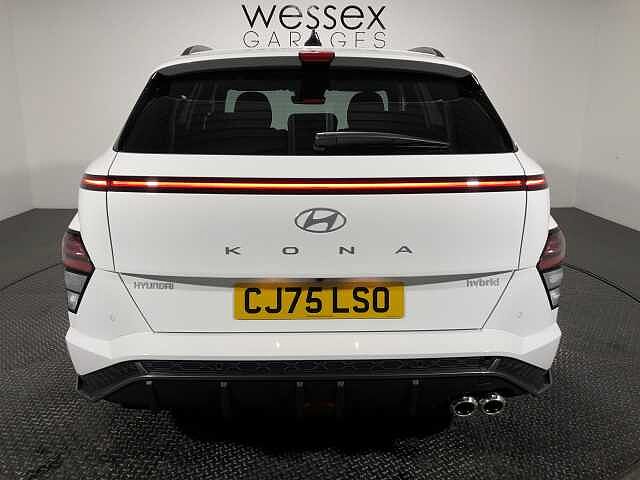 Hyundai KONA 1.6 Hybrid 129 N Line 5dr DCT 2(2024) White
