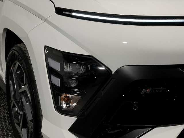 Hyundai KONA 1.6 Hybrid 129 N Line 5dr DCT 2(2024) White