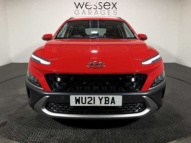 Hyundai KONA 1.6 GDi Hybrid Ultimate 5dr DCT Red