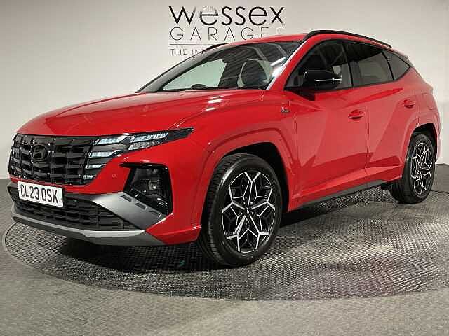 Hyundai TUCSON 1.6 TGDi N Line 5dr 2WD Red