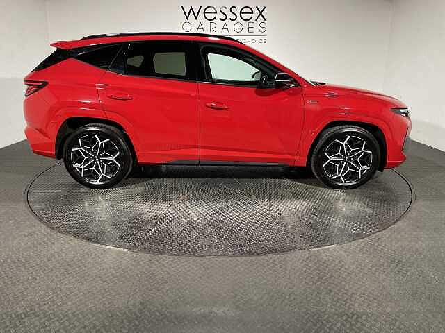 Hyundai TUCSON 1.6 TGDi N Line 5dr 2WD Red
