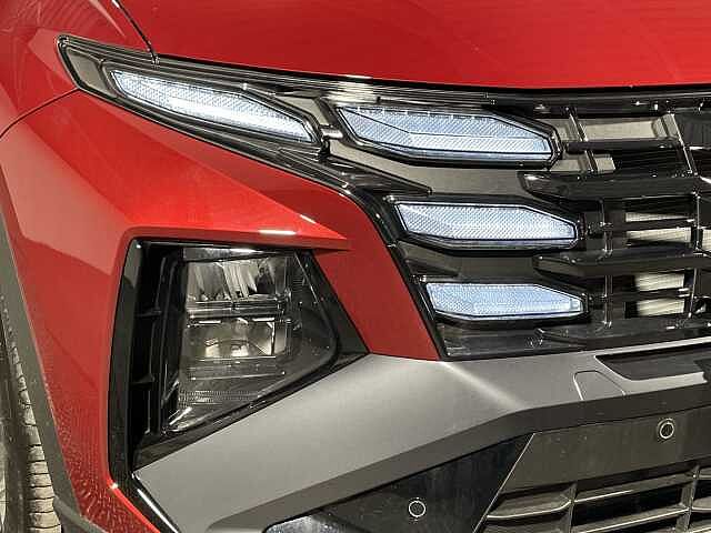 Hyundai TUCSON 1.6T 239 Hybrid Advance 5dr Auto Red