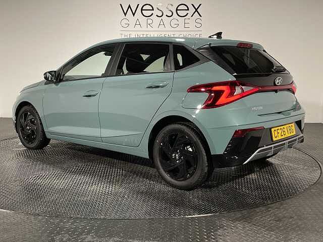 Hyundai I20 1.0T GDi 90 Black Line 5dr DCT Green