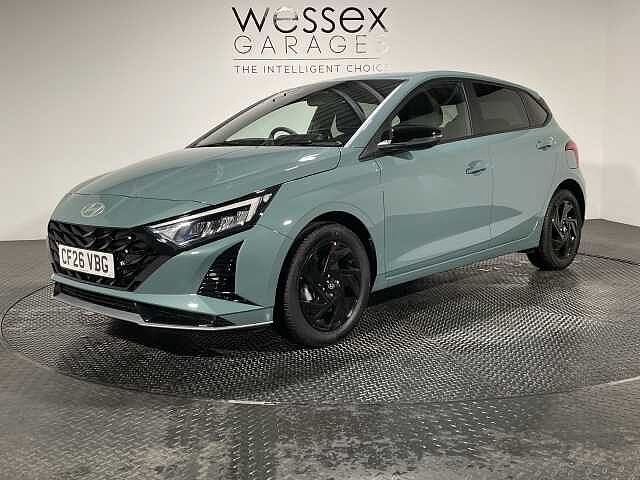 Hyundai I20 1.0T GDi 90 Black Line 5dr DCT Green