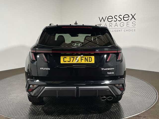 Hyundai TUCSON 1.6T Hybrid N Line S 5dr Auto 5(2024) Black