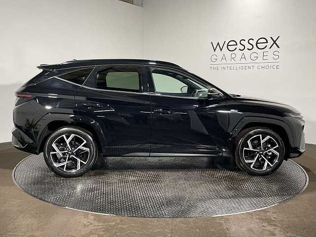 Hyundai TUCSON 1.6T Hybrid N Line S 5dr Auto 5(2024) Black