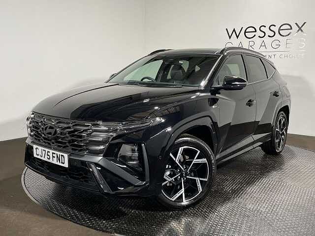 Hyundai TUCSON 1.6T Hybrid N Line S 5dr Auto 5(2024) Black