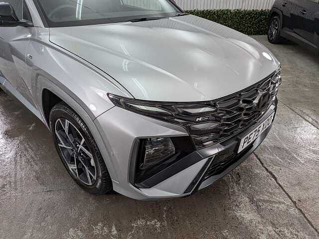 Hyundai TUCSON 1.6 T-GDi N Line S Auto Euro 6 (s/s) 5dr Shimmering Silver