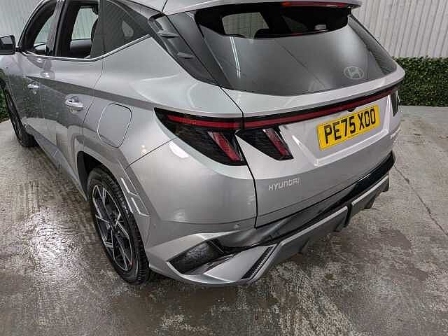 Hyundai TUCSON 1.6 T-GDi N Line S Auto Euro 6 (s/s) 5dr Shimmering Silver