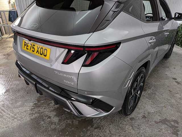 Hyundai TUCSON 1.6 T-GDi N Line S Auto Euro 6 (s/s) 5dr Shimmering Silver