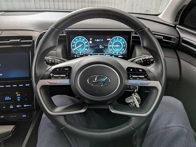 Hyundai TUCSON 1.6 T-GDi MHEV SE Connect DCT Euro 6 (s/s) 5dr Sunset Red