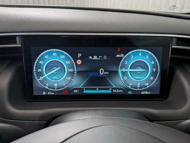 Hyundai TUCSON 1.6 T-GDi MHEV SE Connect DCT Euro 6 (s/s) 5dr Sunset Red