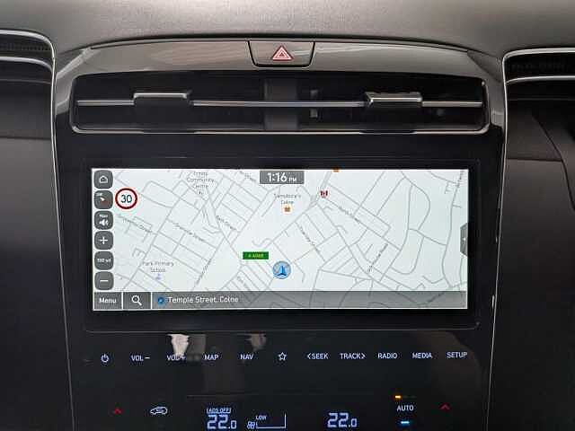 Hyundai TUCSON 1.6 T-GDi MHEV SE Connect DCT Euro 6 (s/s) 5dr Sunset Red