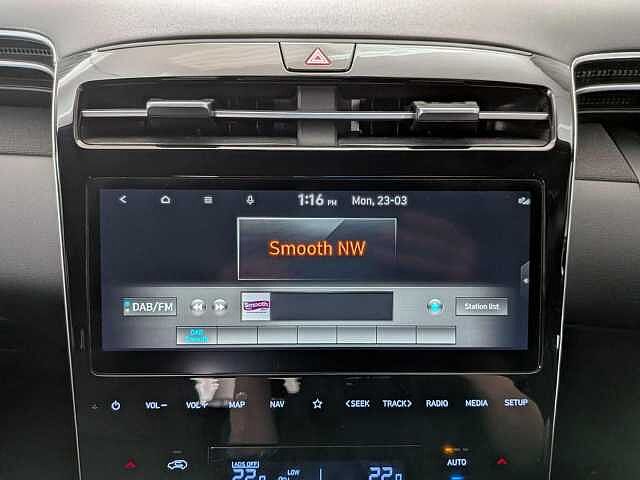 Hyundai TUCSON 1.6 T-GDi MHEV SE Connect DCT Euro 6 (s/s) 5dr Sunset Red