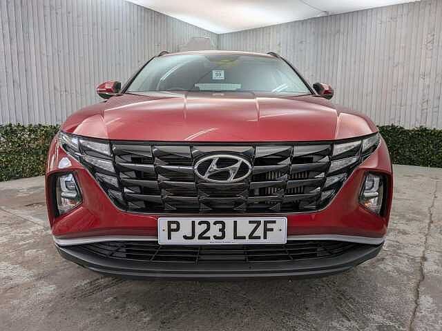 Hyundai TUCSON 1.6 T-GDi MHEV SE Connect DCT Euro 6 (s/s) 5dr Sunset Red