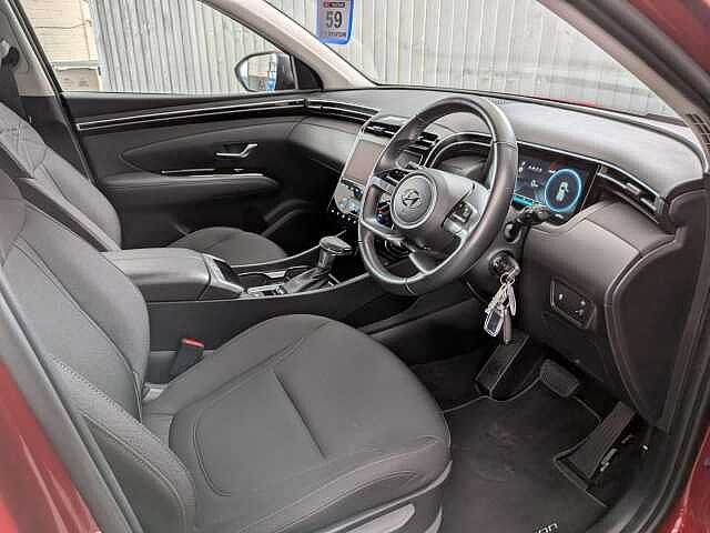 Hyundai TUCSON 1.6 T-GDi MHEV SE Connect DCT Euro 6 (s/s) 5dr Sunset Red