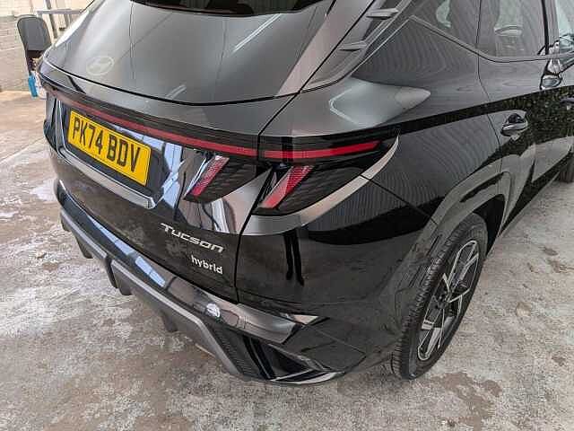 Hyundai TUCSON 1.6 T-GDi N Line S Auto Euro 6 (s/s) 5dr Abyss Black