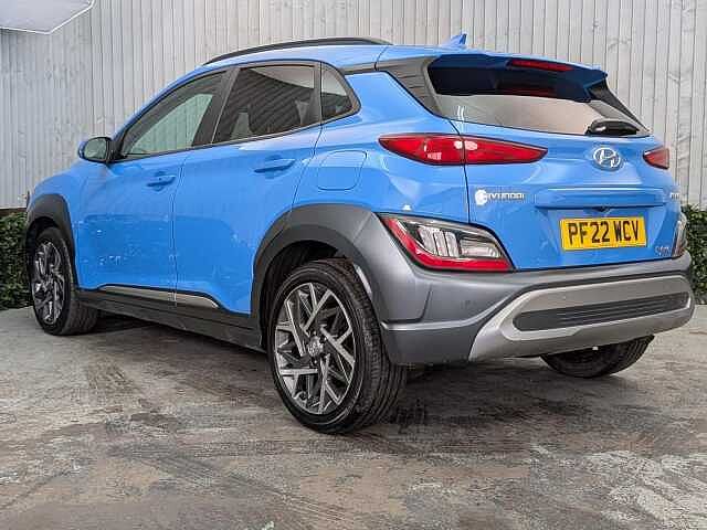Hyundai KONA 1.6 h-GDi Premium DCT Euro 6 (s/s) 5dr Surfy Blue