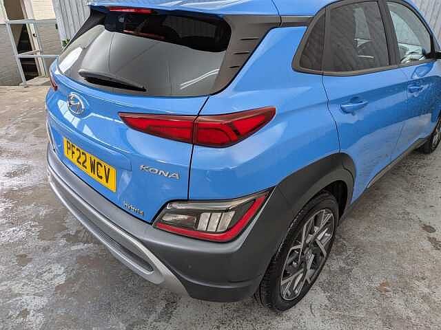 Hyundai KONA 1.6 h-GDi Premium DCT Euro 6 (s/s) 5dr Surfy Blue