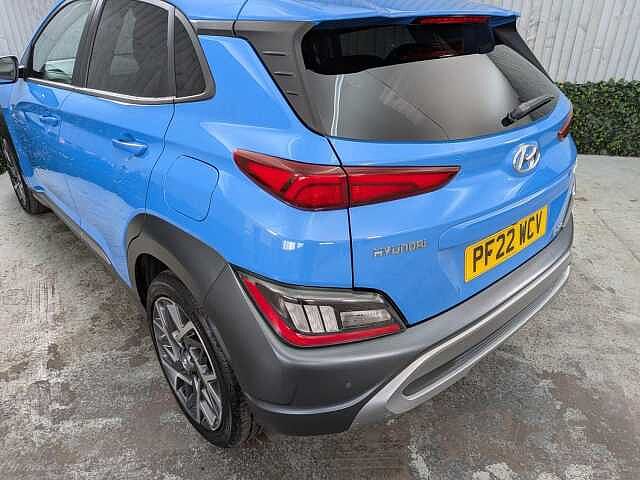 Hyundai KONA 1.6 h-GDi Premium DCT Euro 6 (s/s) 5dr Surfy Blue