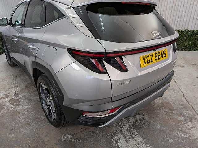 Hyundai TUCSON 1.6 h T-GDi Ultimate Auto Euro 6 (s/s) 5dr Shimmering Silver